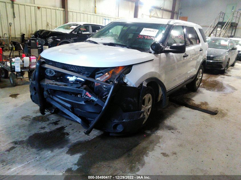 2013 FORD UTILITY POLICE 1FM5K8AR1DGC41201