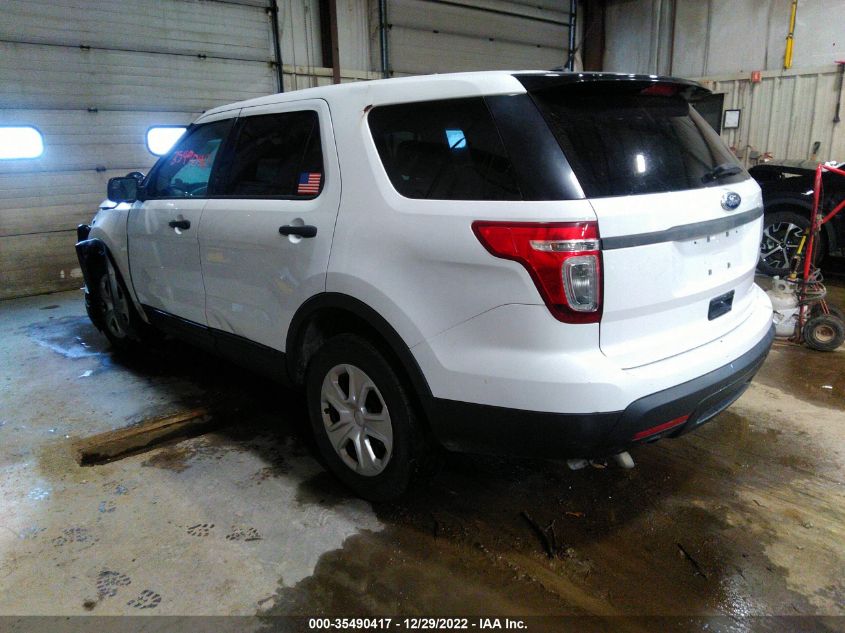 2013 FORD UTILITY POLICE 1FM5K8AR1DGC41201
