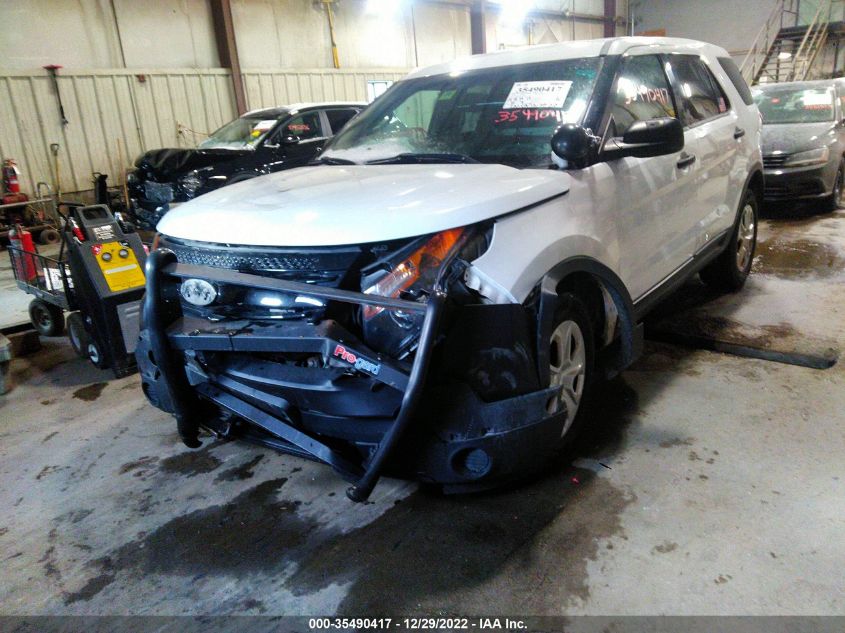2013 FORD UTILITY POLICE 1FM5K8AR1DGC41201