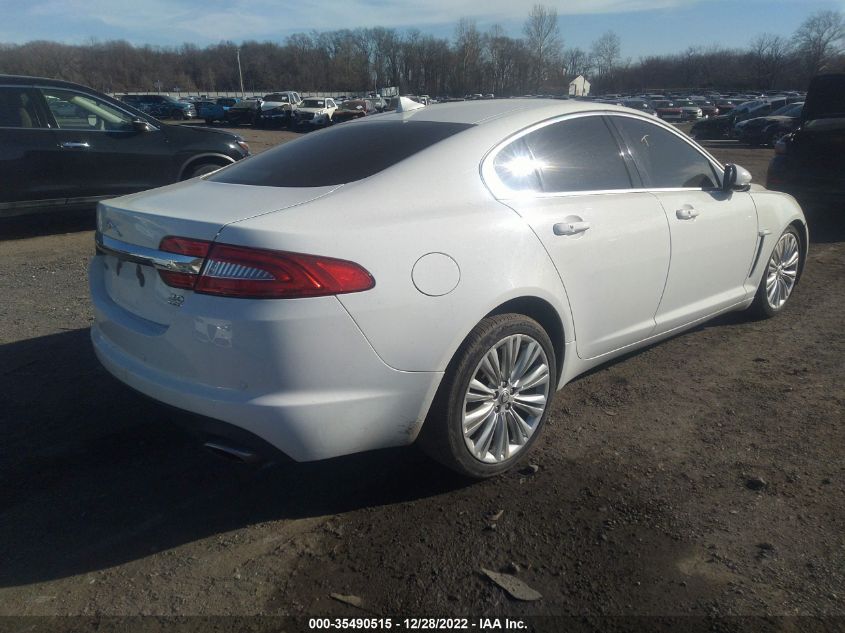 2013 JAGUAR XF V6 AWD SAJWJ0EF8D8S84538