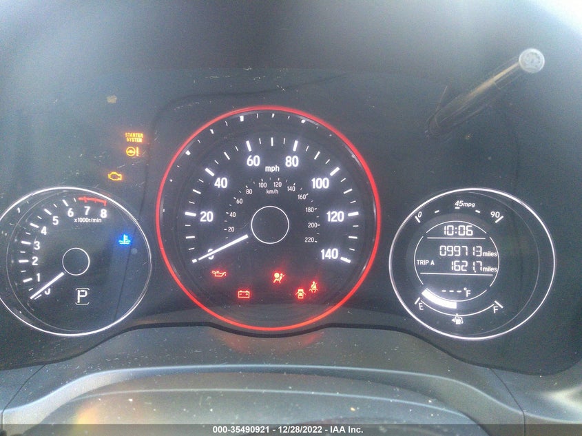 VIN 3CZRU5H77HM715614 2017 HONDA HR-V EX-L NAVI