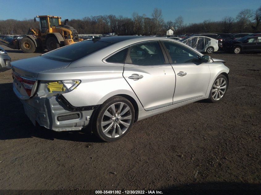2014 HYUNDAI AZERA LIMITED KMHFH4JG6EA424544