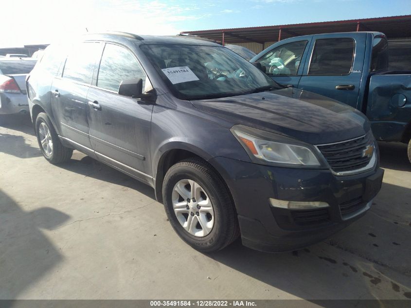 VIN 1GNKRFED5DJ107422 2013 CHEVROLET TRAVERSE no.1