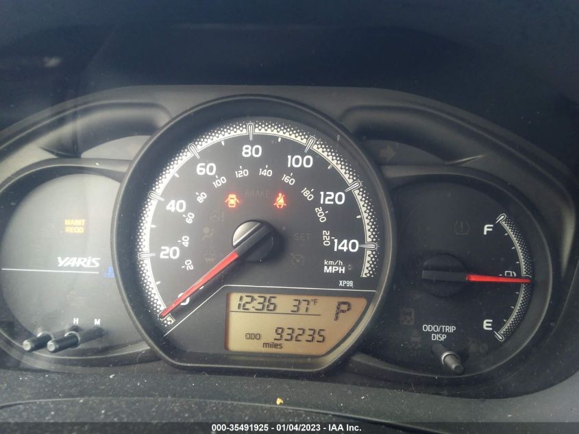 2015 TOYOTA YARIS L/SE/LE VNKKTUD35FA042797
