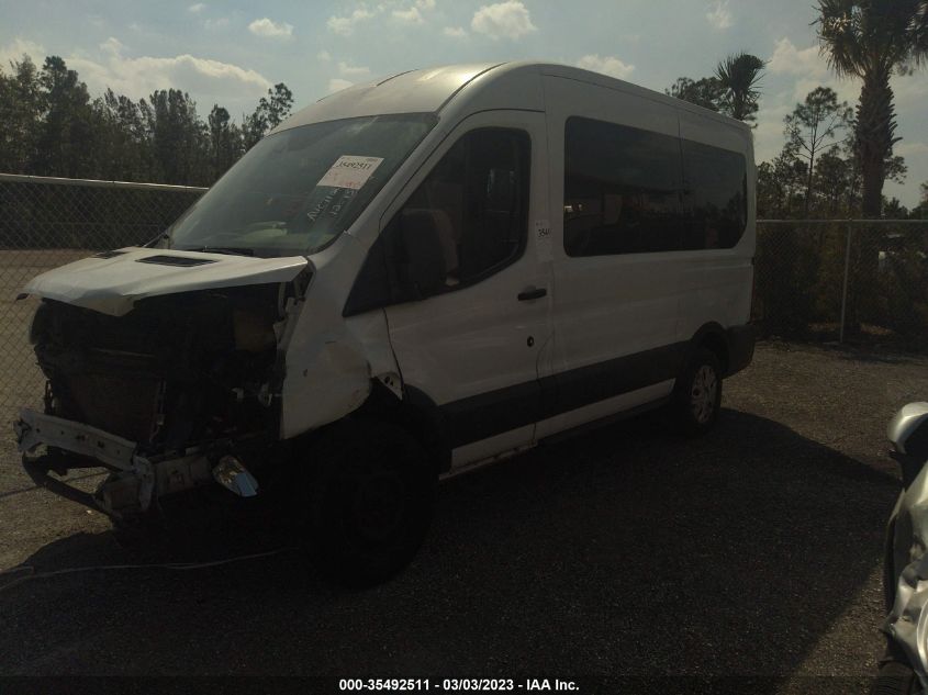 2015 FORD TRANSIT WAGON XL/XLT 1FDZK1CM3FKA18684
