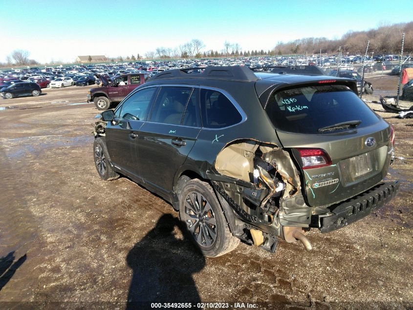 2015 SUBARU OUTBACK 2.5I LIMITED - 4S4BSBLC9F3233639