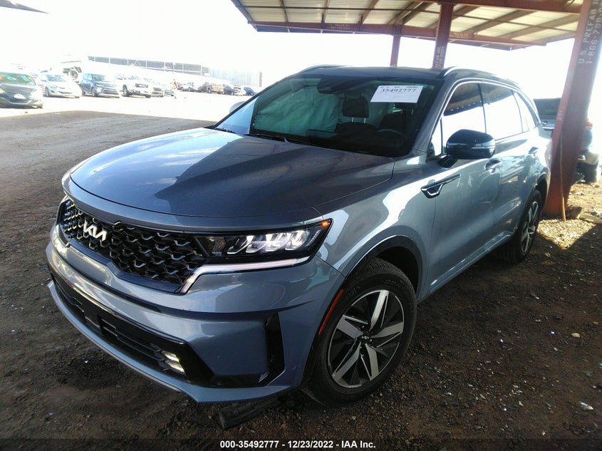 VIN 5XYRH4LF7NG076341 2022 KIA SORENTO EX