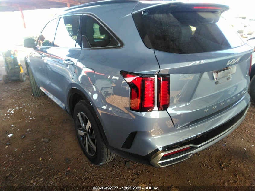 VIN 5XYRH4LF7NG076341 2022 KIA SORENTO EX