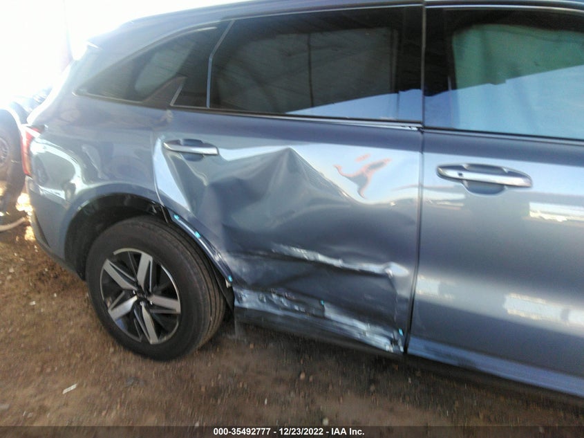 VIN 5XYRH4LF7NG076341 2022 KIA SORENTO EX