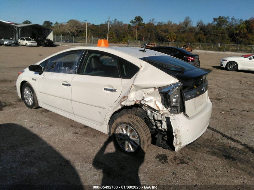 2013 TOYOTA PRIUS PLUG-IN JTDKN3DP1D3043821