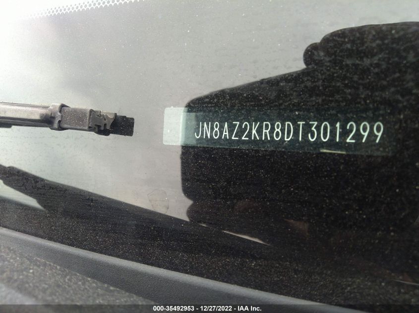 2013 NISSAN CUBE S JN8AZ2KR8DT301299