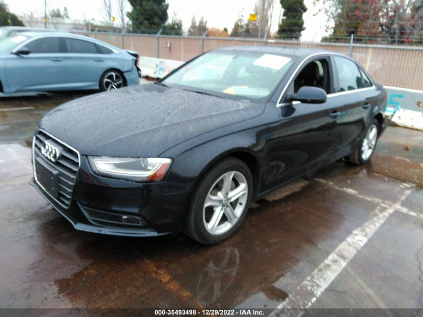 2013 AUDI A4 PREMIUM WAUAFAFL6DN034489
