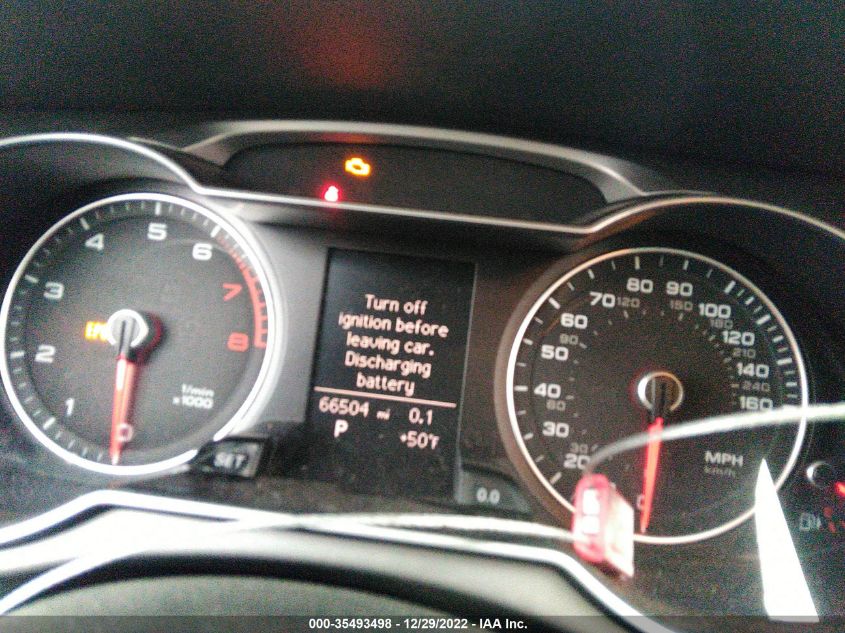 2013 AUDI A4 PREMIUM WAUAFAFL6DN034489