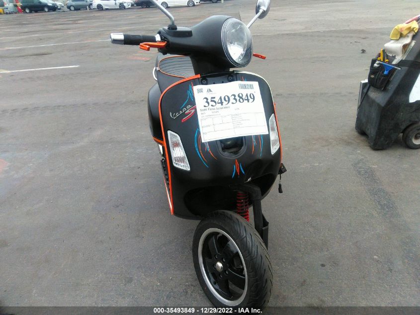 2015 VESPA GTS 300 SUPER ZAPM459L9F5100558
