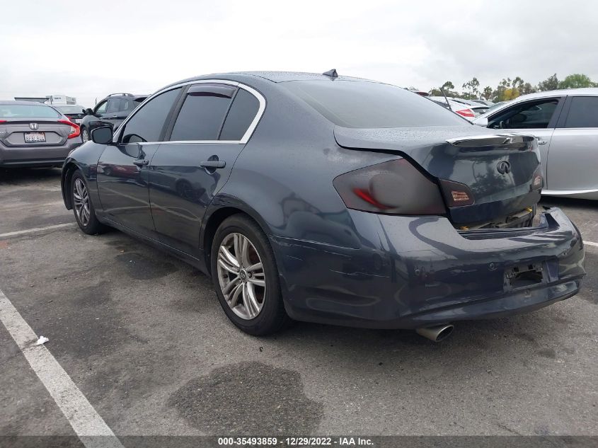 2013 INFINITI G37 SEDAN JOURNEY JN1CV6AP0DM716251