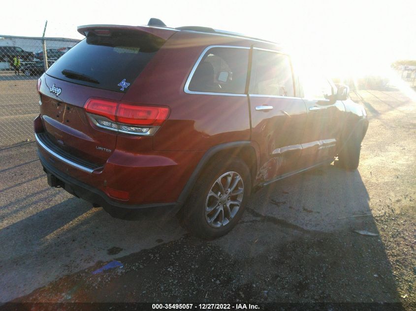 2014 JEEP GRAND CHEROKEE LIMITED 1C4RJFBG2EC543292