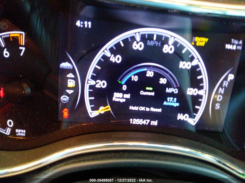 2014 JEEP GRAND CHEROKEE LIMITED 1C4RJFBG2EC543292