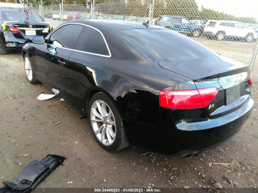 2013 AUDI A5 PREMIUM WAUCFAFRXDA015500