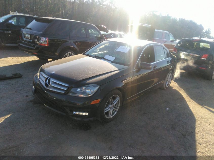 2013 MERCEDES-BENZ C-CLASS C 250 WDDGF4HB6DR273185