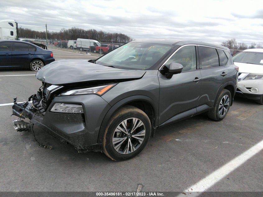 VIN 5N1AT3BBXMC761193 2021 NISSAN ROGUE SV
