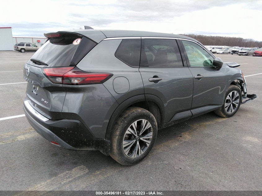 VIN 5N1AT3BBXMC761193 2021 NISSAN ROGUE SV