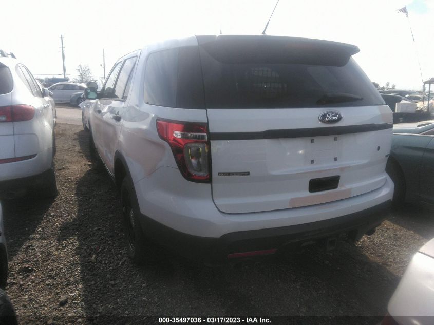 2015 FORD UTILITY POLICE 1FM5K8AR2FGB75504