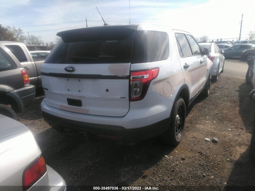 2015 FORD UTILITY POLICE 1FM5K8AR2FGB75504