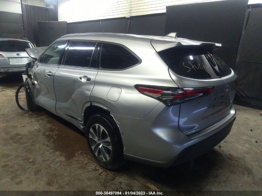 2020 TOYOTA HIGHLANDER XLE 5TDHZRBH5LS500401