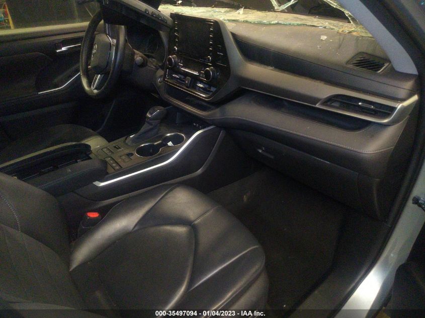 2020 TOYOTA HIGHLANDER XLE 5TDHZRBH5LS500401