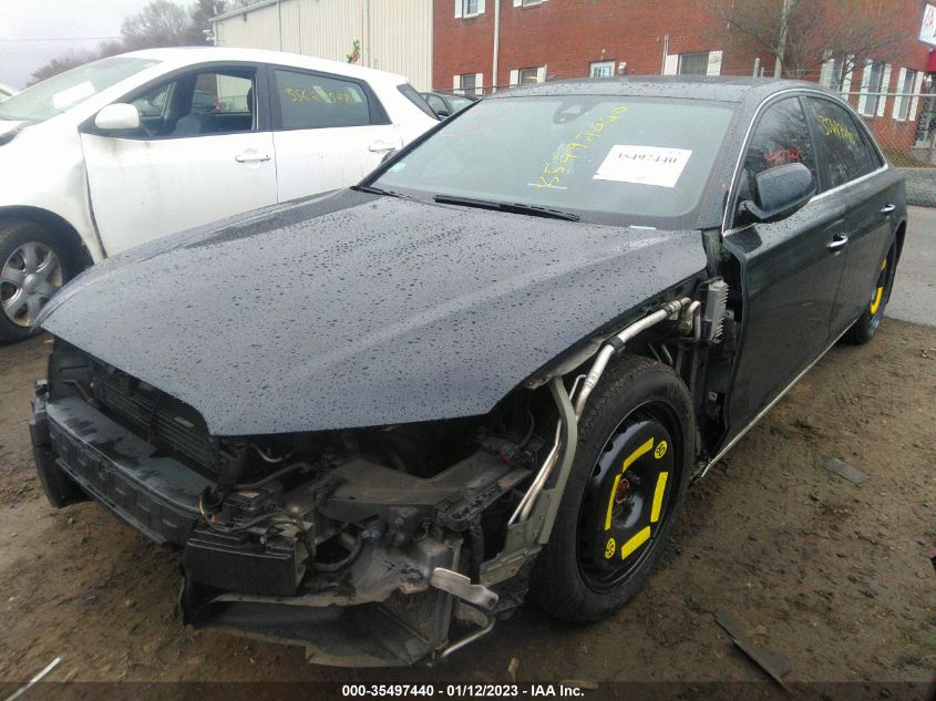 2014 AUDI A8 L 4.0T WAUR2AFD9EN009109