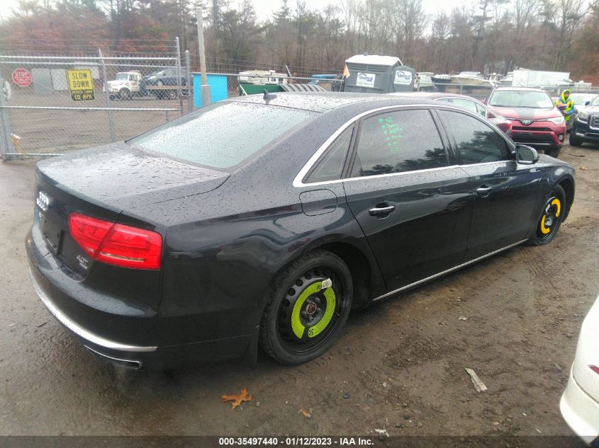 2014 AUDI A8 L 4.0T WAUR2AFD9EN009109