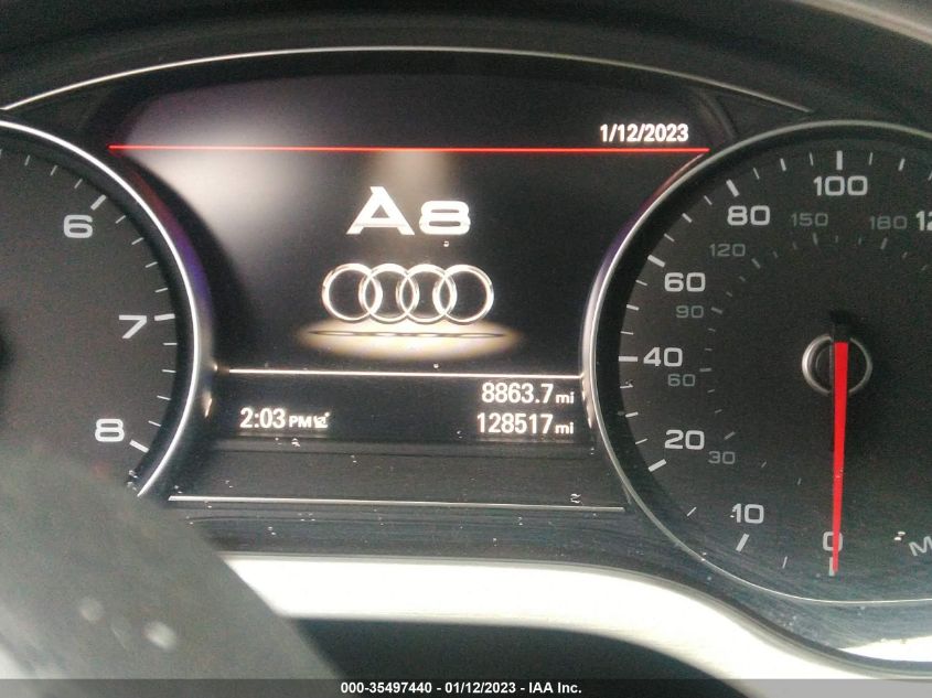 2014 AUDI A8 L 4.0T WAUR2AFD9EN009109