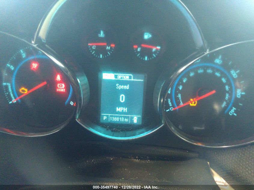 2014 CHEVROLET CRUZE 2LT - 1G1PE5SB5E7386059
