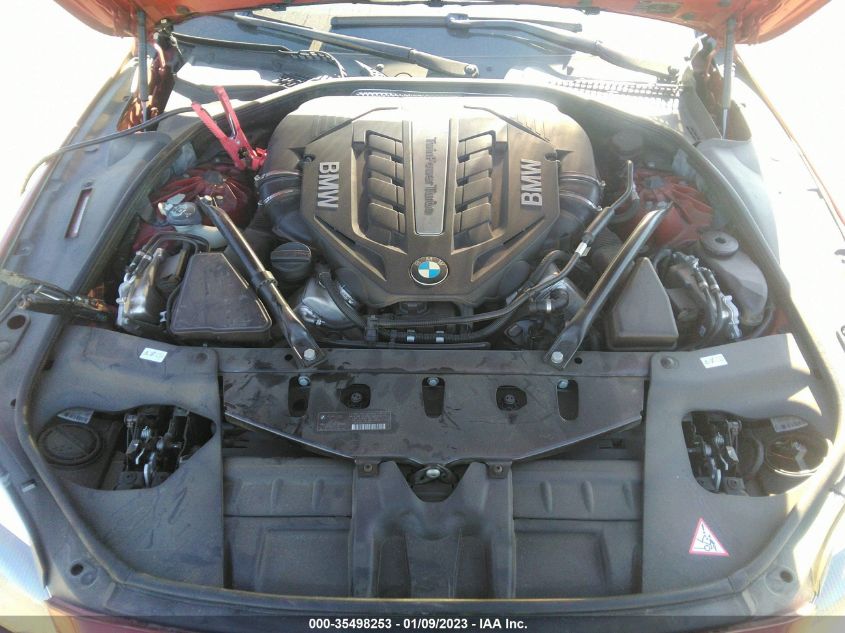 2013 BMW 6 SERIES 650I XDRIVE - WBAYM1C55DDZ02675