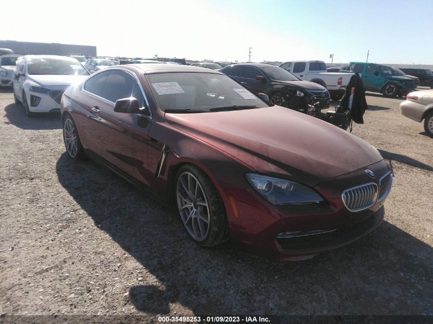 2013 BMW 6 SERIES 650I XDRIVE - WBAYM1C55DDZ02675