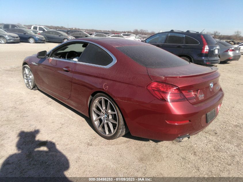 2013 BMW 6 SERIES 650I XDRIVE - WBAYM1C55DDZ02675