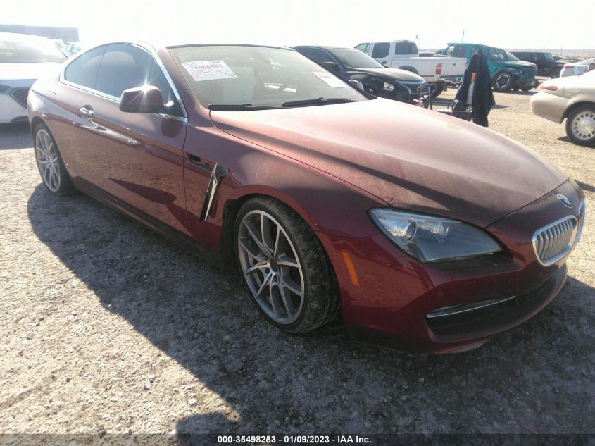 2013 BMW 6 SERIES 650I XDRIVE - WBAYM1C55DDZ02675