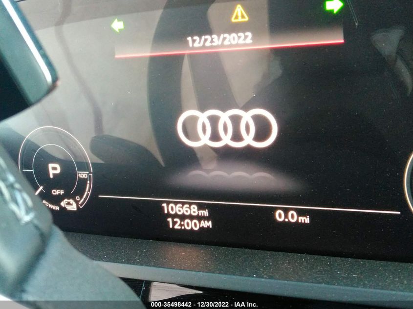 2022 AUDI E-TRON PREMIUM WA1AAAGE0NB042490