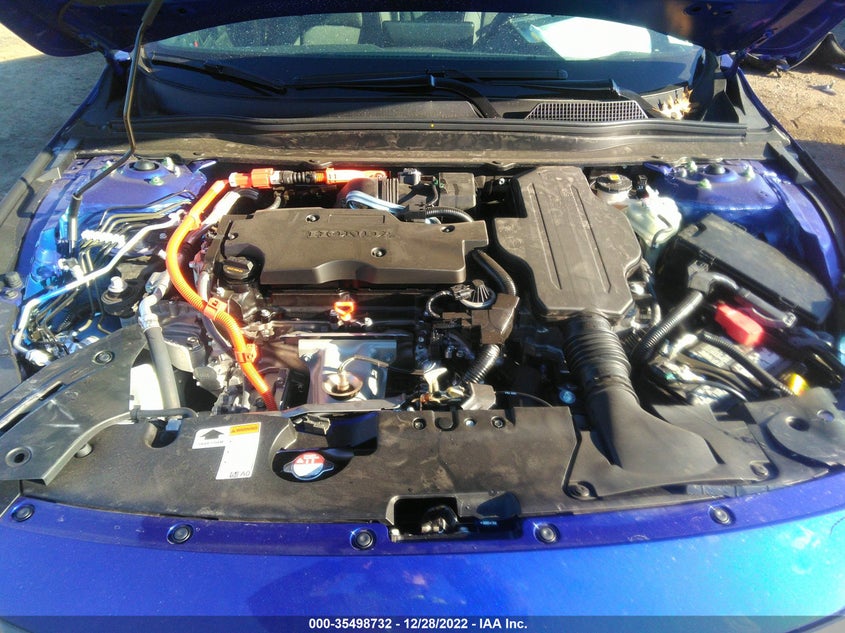 VIN 1HGCV3F22NA038468 2022 HONDA ACCORD HYBRID SPORT