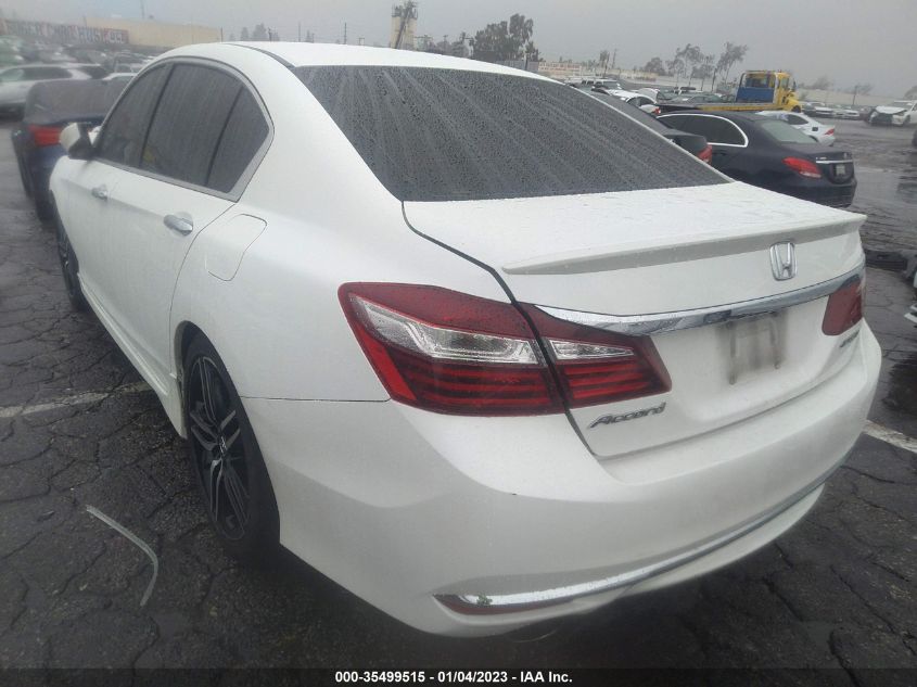 2016 HONDA ACCORD SEDAN SPORT - 1HGCR2F56GA055270