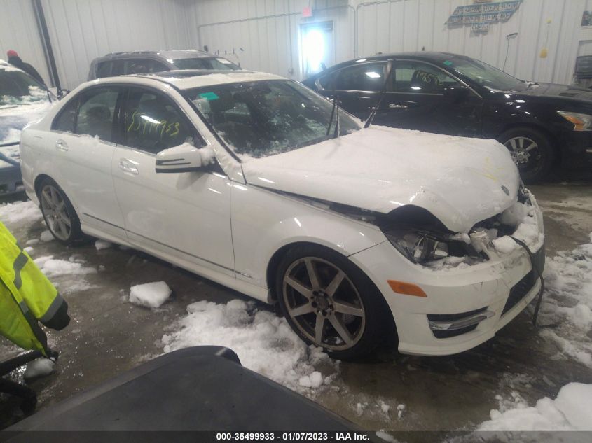 2013 MERCEDES-BENZ C-CLASS C 300 - WDDGF8AB4DR255222