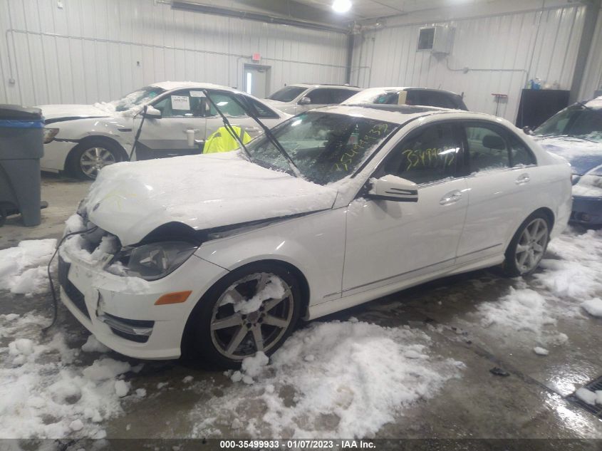 2013 MERCEDES-BENZ C-CLASS C 300 - WDDGF8AB4DR255222