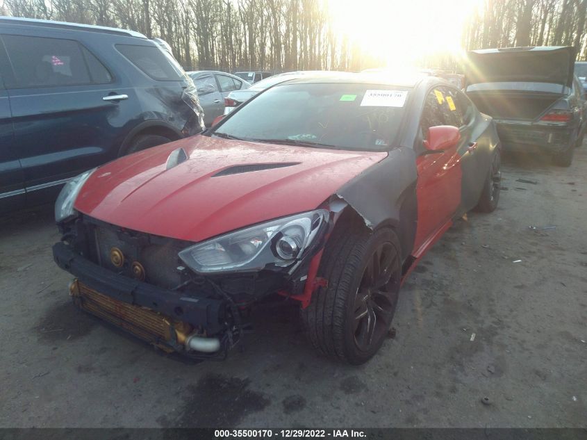 2013 HYUNDAI GENESIS COUPE 2.0T R-SPEC KMHHT6KD4DU112193