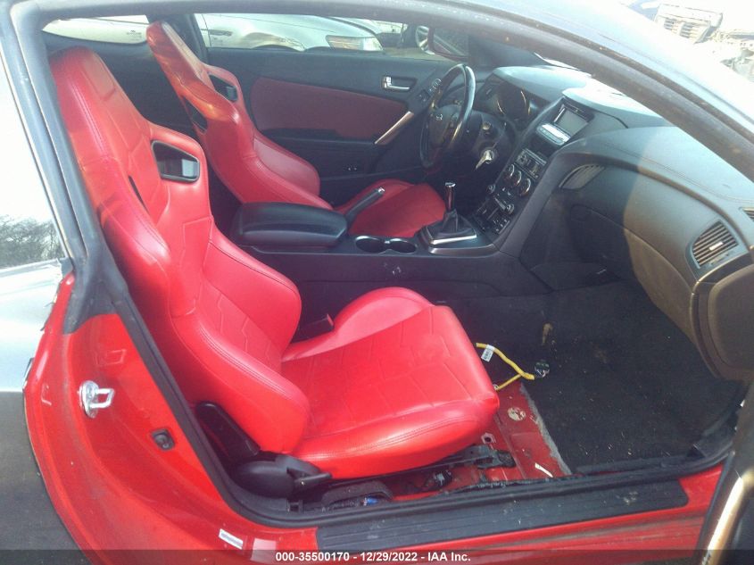 2013 HYUNDAI GENESIS COUPE 2.0T R-SPEC KMHHT6KD4DU112193