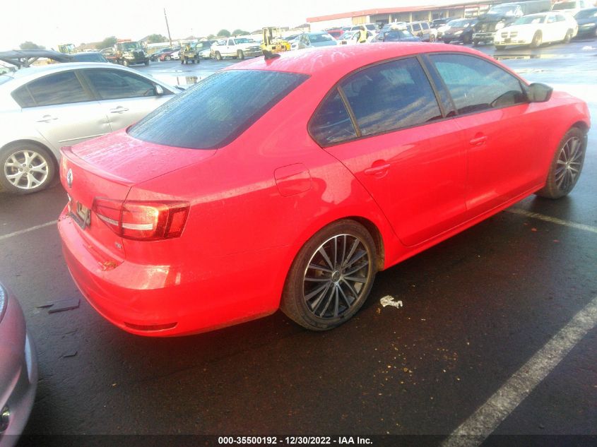 2015 VOLKSWAGEN JETTA SEDAN 1.8T SPORT 3VWD17AJ5FM203788