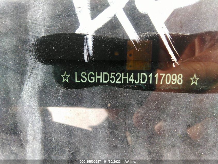 2018 CHEVROLET AVEO LSGHD52H4JD117098