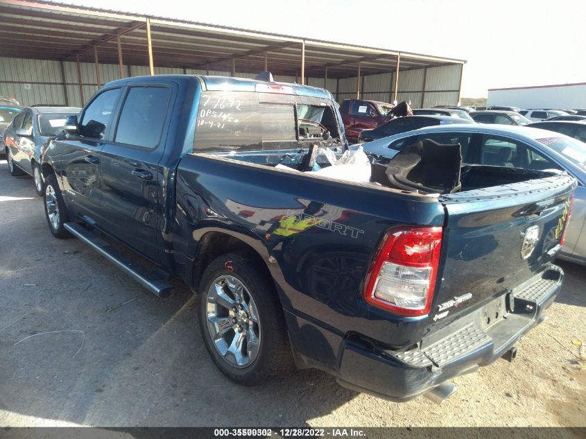 2021 RAM 1500 LONE STAR 1C6SRFFT2MN505671