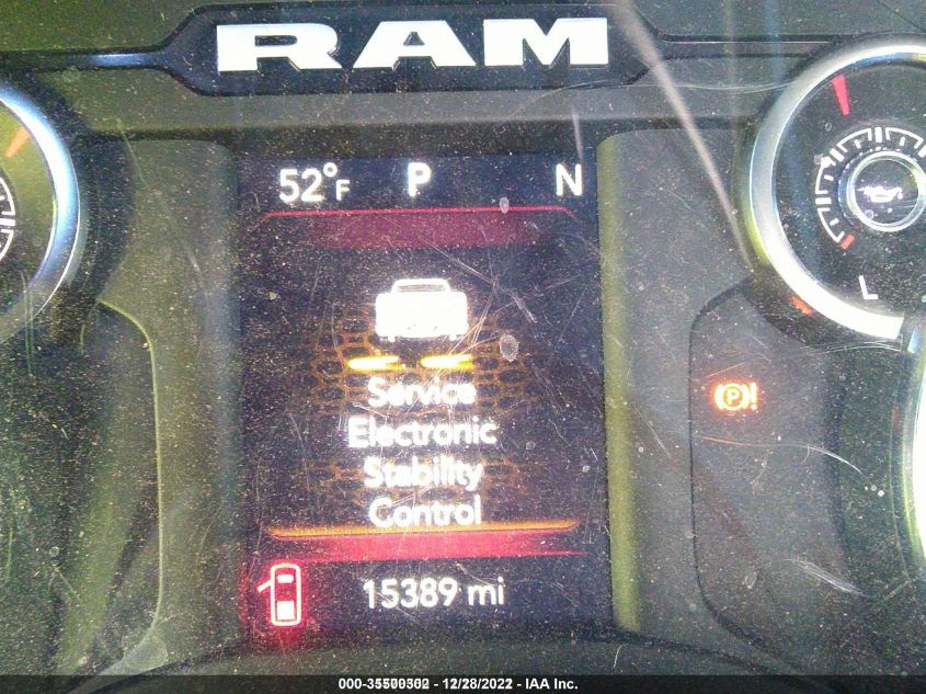 2021 RAM 1500 LONE STAR 1C6SRFFT2MN505671