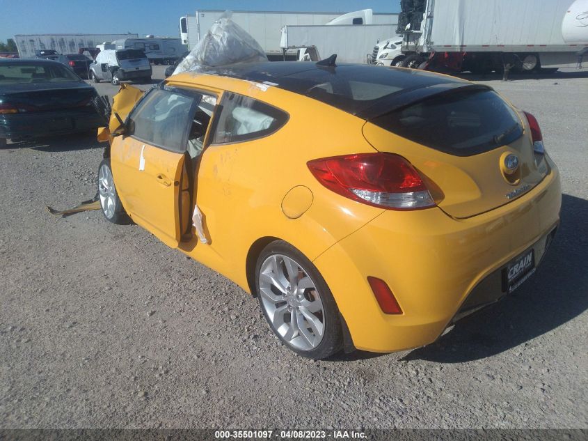 2015 HYUNDAI VELOSTER KMHTC6AD6FU243172