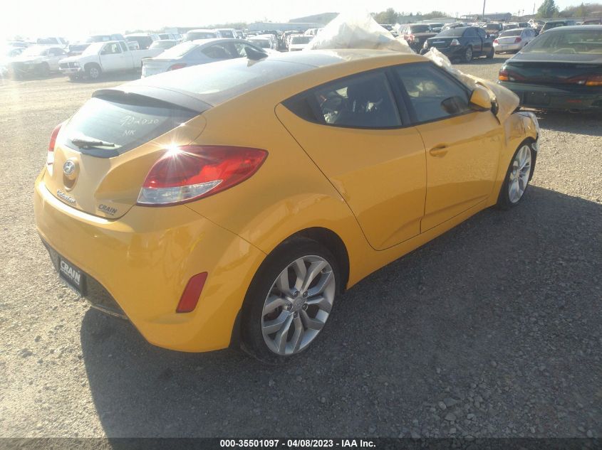 2015 HYUNDAI VELOSTER KMHTC6AD6FU243172